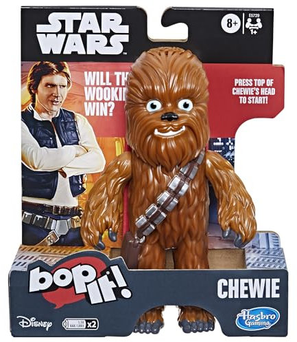Hasbro Gaming Bop It! Electronic Game Star Wars Chewie Edition for Kids Ages 8 & Up