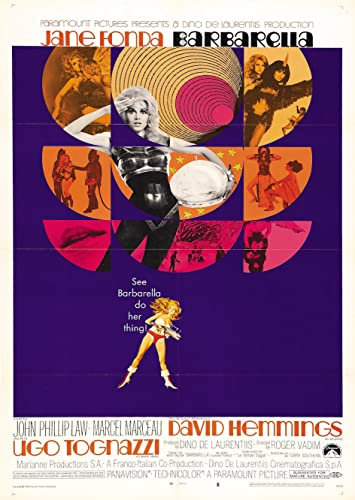 Barbarella (1968) | US Import Filmplakat, Poster [59 x 84 cm]