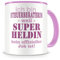 Samunshi® Ich bin Steuerberaterin Tasse Beruf Geschenk Kaffeetasse Teetasse Kaffeepott Kaffeebecher Becher rosa