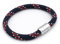Wind Passion Bracelet Corde Nautique Tressé Aimanté Magnétique pour Homme et Femme, Taille Large
