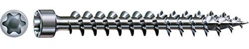SPAX Holzbauschraube IN.Force, Zylinderkopf, WIROX, T-Star Plus, Holzschraube (8x240 mm, 10 Stück)