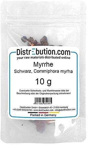 10 g Myrrhe - Commiphora Myrrha - Räucherharz in Kirchenqualität - Weihrauch