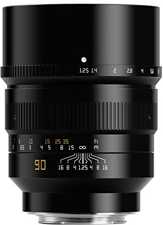 TTARTISAN 90 mm F1.25 Camera Lens for Sony E-Mount Favored Focal Length for Portraiture