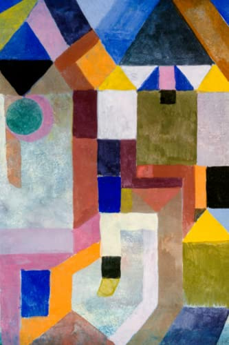 Paul Klee Colorful Architecture Notebook Journal: Famous Paintings Notebooks