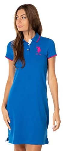 U.S. POLO ASSN. Triple Crown Polokleid Lapisblau MD, Lapisblau, Medium