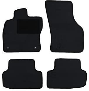 Fußmatten passend für Renault Kangoo III Typ (Baujahr 2021-2024), Dura Graphit | 4-TLG | Umrandung schwarz