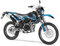 Deko-Set für Motorrad, anpassbar, Rieju MRT 50 von 2022 bis 2023, WIX Blau