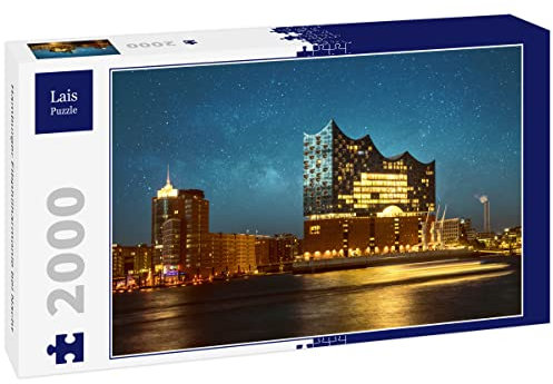 Lais Puzzle Hamburger Elbphilharmonie bei Nacht 2000 Teile