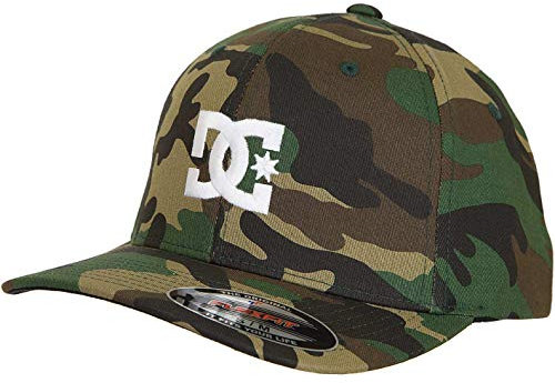 DC Shoes Star Flexfit Cap (camo, L/XL)