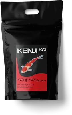 KENJI KOI Season 5kg 3mm Koifutter - leicht verdauliches Futter für Herbst und Frühjahr - All Season - schwimmendes Koifutter