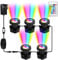 CORESLUX Pond Lights Mains Powered, 5-in-1 Underwater RGB Aquarium Lights with Remote Control, IP68 Multicoloured, Submersible, for Aquarium, Garden, Yard, Pool, Fountain.