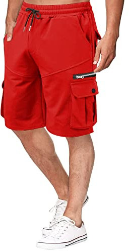 EODJXIO Salopette da Lavoro Verde Pantaloni Uomo Corti Estivi Pantaloni Jeans Uomo Pantaloncini Corsa Uomo Running Pantaloni Corti Uomo Estivi Taglie Forti Jeans Neri Strappati Bambino