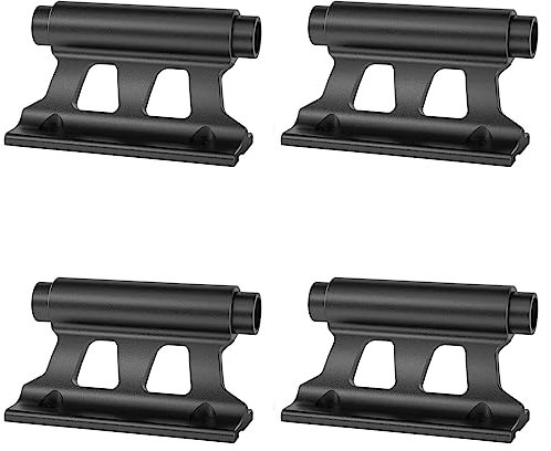 liovitor 4X Bike Fork Mount Quick Release Fork Mount Truck Bicycle Carrier Fixed Clip Luggage Rack with Thru Axle Black