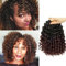 QUEENTAS 3 Paquet Passion Twist Hair Crochet Braids Faux Locs Court Cheveux Kanekalon Crochet Braids Bouclé pour Femme 36 racines (8inch, 1B/30)
