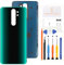 SRJTEK For Xiaomi Redmi Note 8 Pro Battery Cover Case Replacement For Redmi Note 8 Pro M1906G7I Battery Door Back Cover Housing (Green)