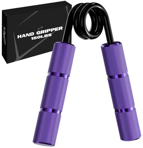 LISTHEN Handgripper per Rinforzo Presa Dita, Gripper per Ginnastica Mani e Polsi, Stringimano ideali per Braccio di Ferro, Fitness e Calisthenics, Arrampicata e Sollevamento Pesi (150 Libbre)