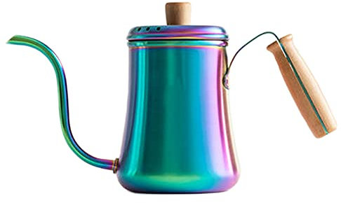 OQHAIR Cafetière portative réutilisable en Acier Inoxydable, cafetière Turque adaptée à diverses cuisinières à gaz, cuisinière à Induction, cuisinière à poterie électrique, etc.