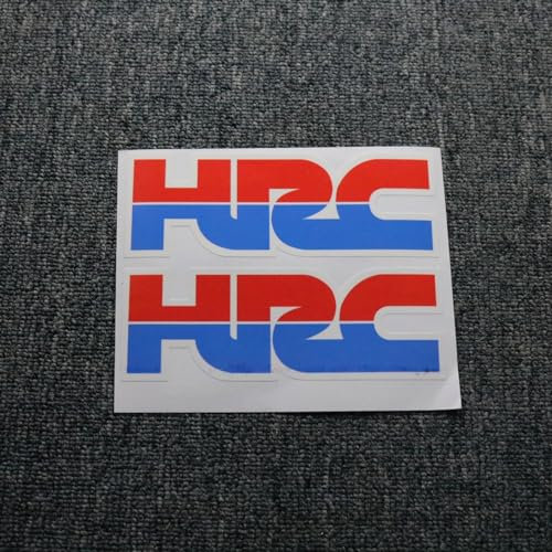GQUIKGW Adesivo per Moto Adesivo Moto per Honda HRC CBR Cr125 1000RR 929(Red Blue)