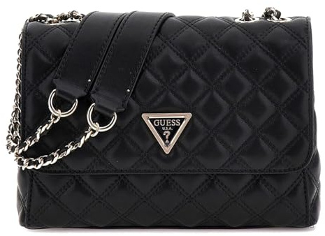 GUESS HWQG8748200BLA GIULLY 2 CMPRTMNT CNVRTBLE FLP Women BLACK Size One Size