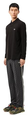 Lacoste Herren XH1440 Sweatpants (1 Stück), Schwarz / Graphitgrau, M
