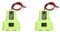 Electric Wheel Battery Adapter 14AWG Wire Power Tool Lithium Battery Adapter Battery Converter for Ryobi 18V One + Series