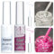 BURANO UV Nagellack, Silber Gold Farben UV Lack Gel Nägel Nageldesign 2 Flaschen 8ml Liner Nail Art, French Gelnägel Farben (Rose)