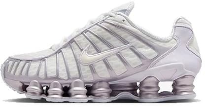 NIKE Damen Shox TL Sneaker, Summit White Sail Barely Grape, 38 EU