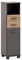 Schildmeyer Highboard Katta 158584, anthrazit/Akustikpaneel Optik, 30,3 x 32,6 x 110,5 cm