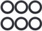 VGOL 6 Stück Reibscheibe für Rasenmäher Ersatzteil 4005403 4111403 4123401 4134413 6450403 Kompatibel mit Wolf Kompatibel mit AS-Motor 50x33x1,5mm