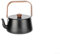 Outdoor-Kochkessel, 1 2 l Fassungsvermögen, leichter 304 Edelstahl mit faltbarem Griff, perfekt für Gruppen-Camping (schwarz)