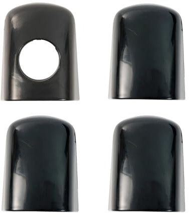 VFEBTSD Compatible avec 4 poignées de porte compatibles avec Peugeot 2008 207 208 308 Expert Partner RCZ Fiat Scudo Lot de capuchons de poignée de porte 9101GG 9101GE