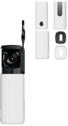 For Skullcandy Method 360 ANC Wireless Earbuds,daunke Soft Silicone Protective Cover,Washable,Full Protection,Full Protection,White