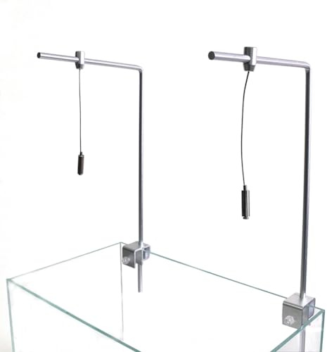 Rersduyt Adjustable Tank Mounting Bracket Universal Fish Tank Light Stand Light Stand Hanging Kit Aquarium Accessories