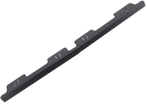 Riuulity Edelstahl-Herd-Lückenabdeckung, Langlebiger Herd-Lückenfüller 35–70 Cm für Küchenherd – 2-Paar-Set für eine Sauberere Küche