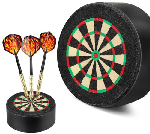 Sisal Dart Halter Heavy Duty Dartpfeile Halterung Display Dartpfeil Ständer | Mini Darthalter Dartständer, Tragbares Darts Rack Pfeil Aufbewahrung Holder Geschenke für Dartfans Dartspieler Männer