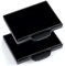 Trodat Ersatzkissen 6/58 für Professional 5208, 5480, 5274, 5474, 55418, 55512 und 5485 – Farbe Schwarz, 2er-Pack