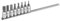 Expert Stanley E030704 1/4-inch Hex Bit Socket Drive Set (8 Pieces)