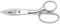 Clauss Allzweckschere mit Spezialschneide, 19,7 cm, Edelstahl, Silber