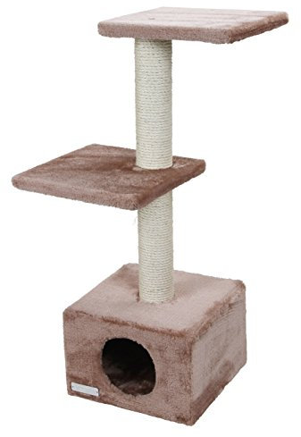 Kerbl Pet Kratzbaum Venus Sweet, schwarz, 30x30x85cm