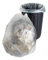 20 Large Clear Plastic Polythene Bin Liners Bags Sacks Size 18 x 29 x 39 Refuse Rubbish Waste Recycling Dustbin