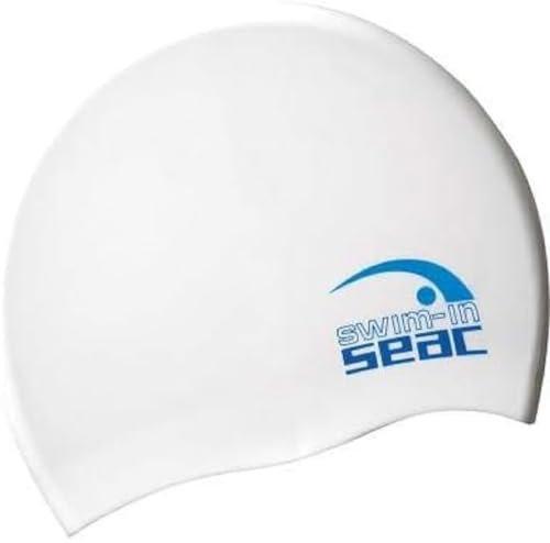 SEAC Silicone Gorro, Blanco, Única