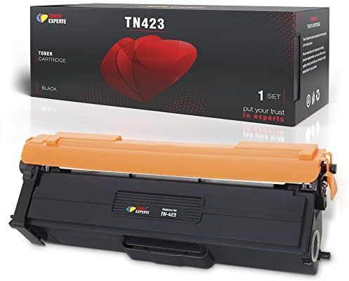 TONER EXPERTE Kompatibel für Brother TN423 TN-423 Schwarz Tonerkartusche Ersatz für TN423BK TN-423BK für DCP-L8410CDW HL-L8260CDW MFC-L8690CDW MFC-L8900CDW MFC-L9570CDW Druckerpatronen