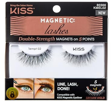 KISS Ciglia Magnetica per Eyeliner, 02 T