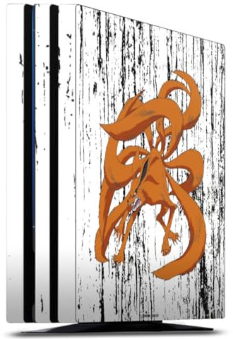 DeinDesign Skin Compatibile con Sony Playstation 4 PRO Pellicola Adesivi Kurama Naruto Shippuden Prodotto Ufficiale su Licenza