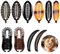 Fumanduo 10 PCS Peigne Double Peigne Pinces À Cheveux Glisser Pinces À Cheveux Accessoires De Cheveux Banana Hair Clips Set, Clincher Combs Fishtail Ponytail Holder pour Femmes Filles, 5 Styles