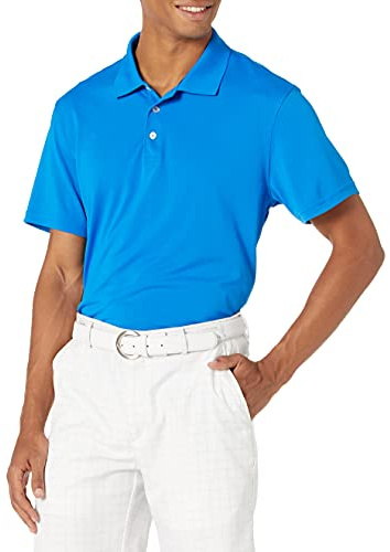 Amazon Essentials Men's Golf Polo Shirt, Short Sleeve, Slim-Fit, Quick-Dry