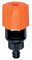 Connecteur de robinet universel, adaptateur de robinet pour robinet mitigeur d'eau réglable, connecteur de robinet de cuisine, adaptateur de robinet de baignoire, orange 1 pièce