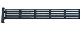 Conjunto de ampliación masu para Ampliar un Conjunto básico masu, Soporte anticaida de jardineras, portafloreros, alféizar Ventana Exterior (Antracita, Moderno)