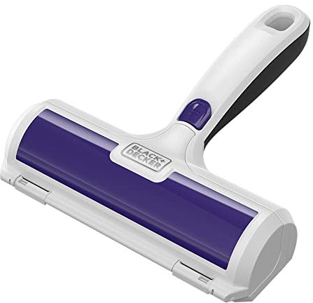 BLACK+DECKER HMSCT0001 Tierhaarentferner, Roller, entfernt Hundehaare und Katzenhaare