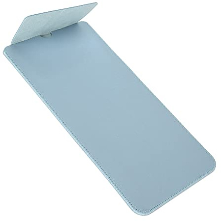 AYNEFY Custodia Universale per Tastiera in Pelle Borsa Protettiva Impermeabile e Antipolvere compatibile con Tastiera K380 Azzurro Portatile e Sottile